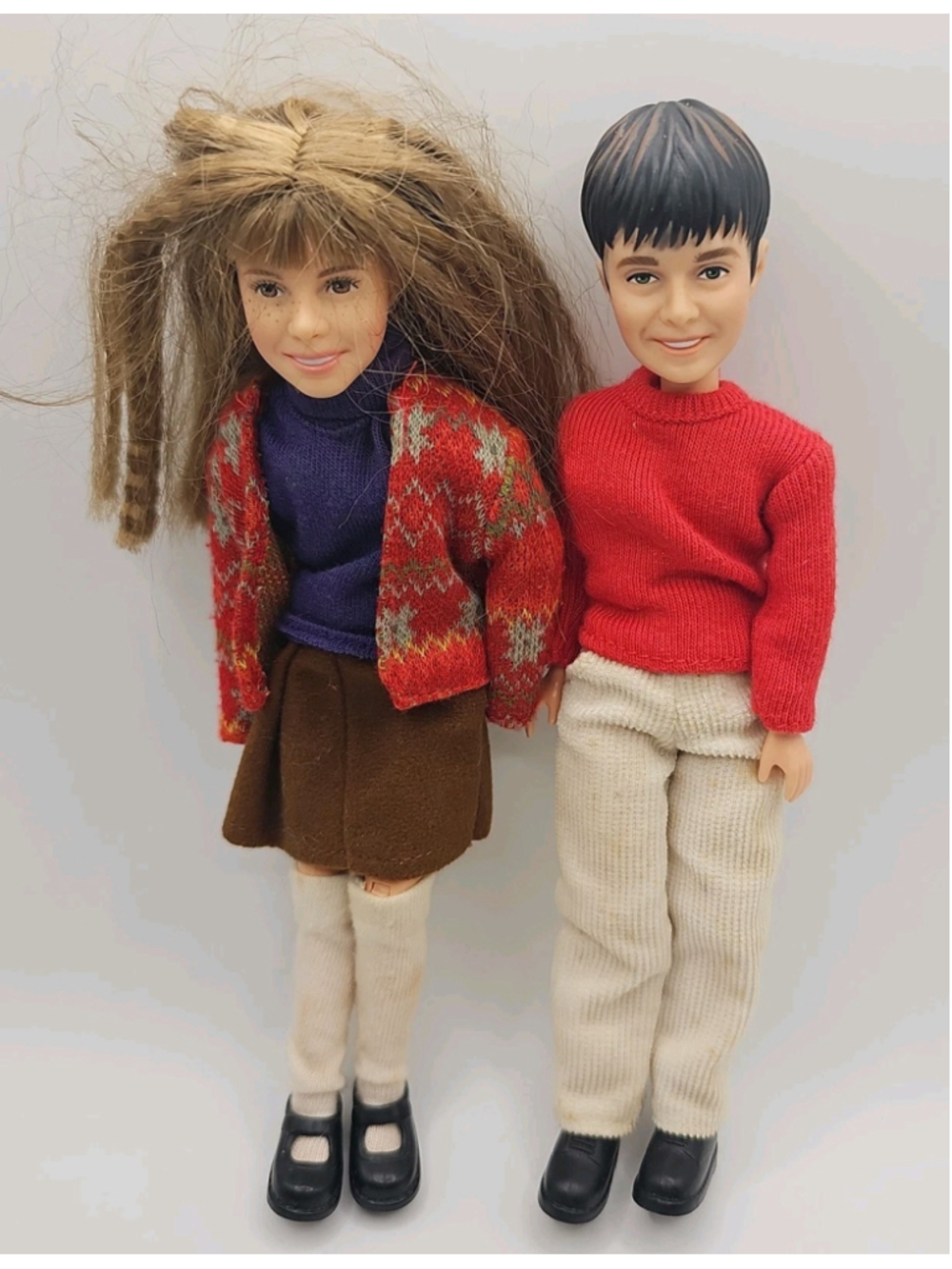 2001 Warner Brother Mattel Wizard Sweets Harry Potter & Hermione Granger Dolls